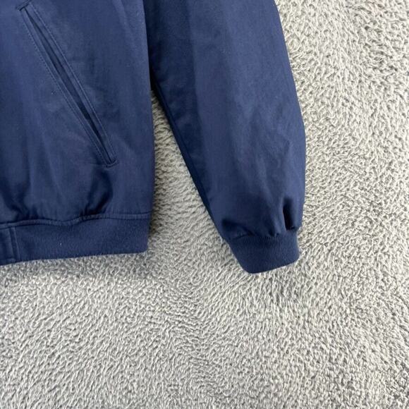 Asos Jacket Men's Medium Full Zip Solid Pockets Casual Blank Cotton Streetwear - Picture 2 of 9